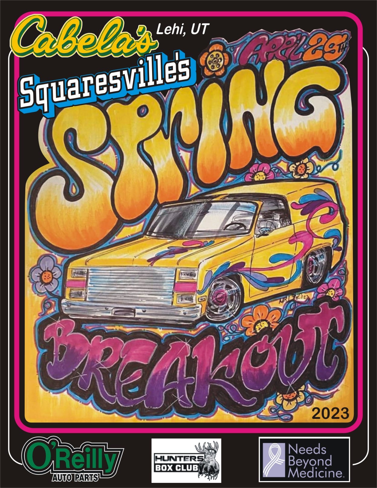 Squaresville Spring Breakout 2023 2024 Utah Car Show Calendar