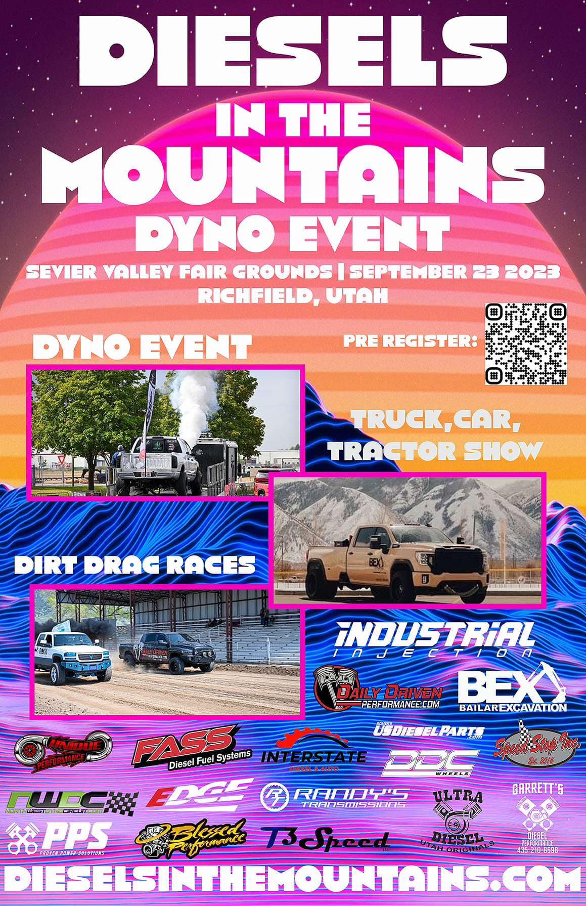 Diesels in the Mountains 2024 Utah Car Show Calendar