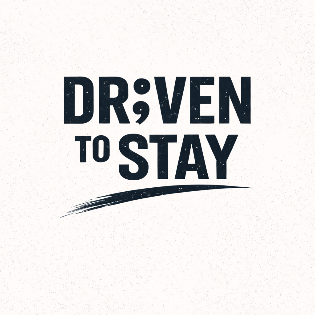 Driven To Stay Car Show Logo