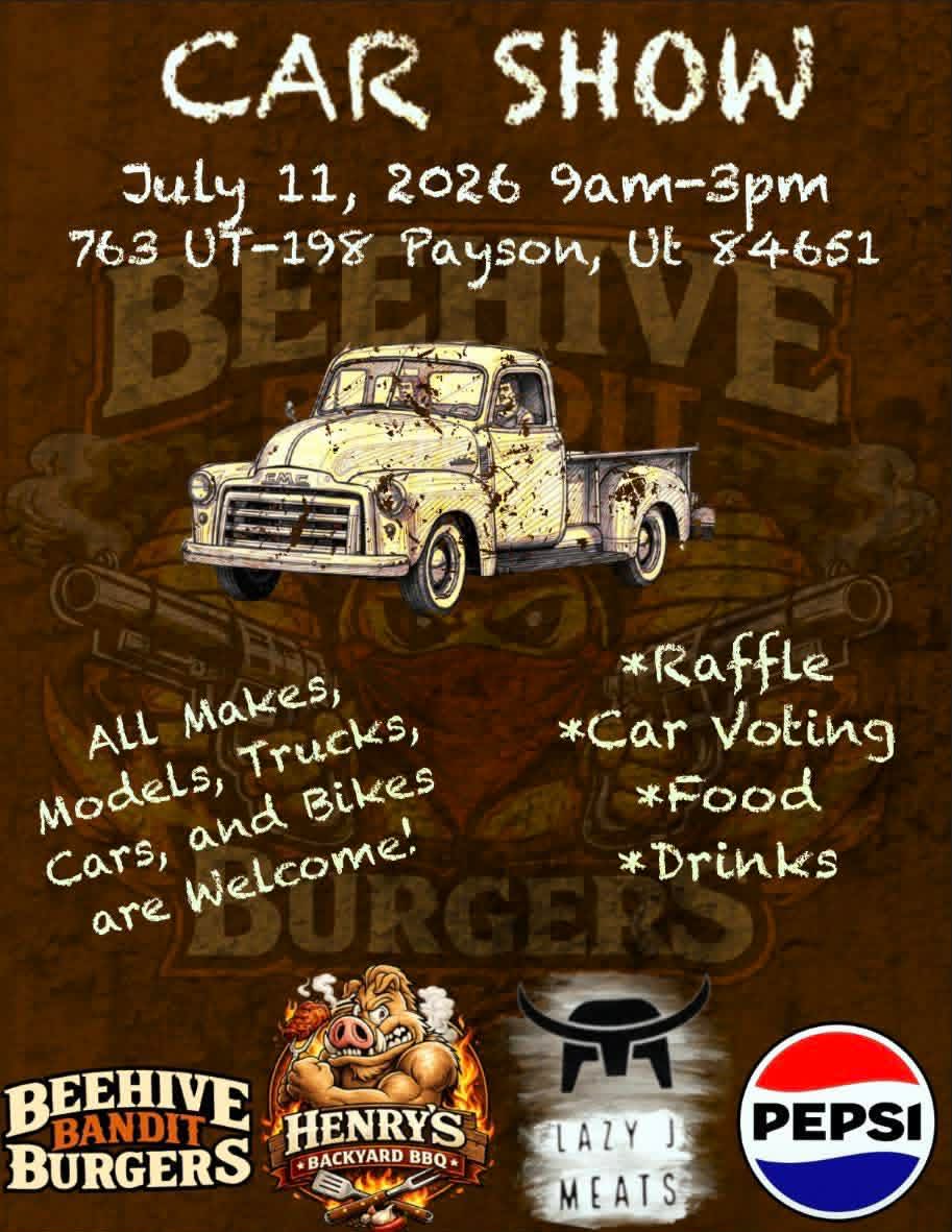 Beehive Bandit Burgers Car Show